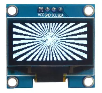1.3 dyuymli OLED displey moduli oq rangli 4 pin SH1106 IIC I2C interfeysi 12864 LCD displey