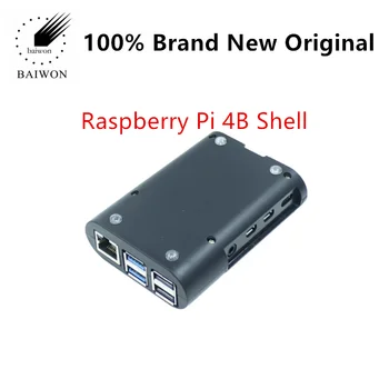 100% Original IC chiplari Raspberry Pi 4b kavisli qarshi qolipli ABS qobiq tasmasi