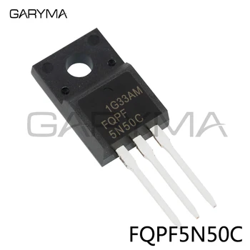 10dona FQPF5N50C 5N50C N-kanal MOSFET tranzistor uchun-220