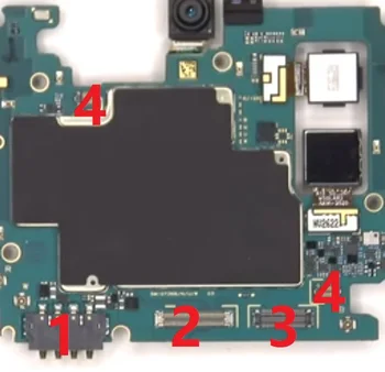 10pcs original yangi Samsung XCover6 Pro XCover 6 Pro G736 G736b batareya LCD displey USB zaryadlovchi kamera FPC ulagichi uchun