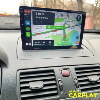 128GB avtomobil Radio Android 11 Volvo XC90 uchun sensorli ekran Multimedia Video Player 2004-2014 GPS Stereo Autoradio Carplay Bosh birligi