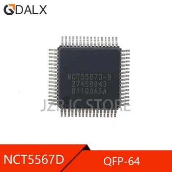(5piece)100% yaxshi Nct5567d-B QFP-64 Nct5567db NCT5567D-M QFP64 NCT5567D NCT5567 5567 Chipset