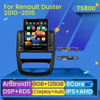8g+128G 2 din Android 11 Renault silgi uchun avtomobil Radio Multimedia Video Player 1 2010 - 2015 Carplay BT Autoraido navigatsiya GPS