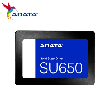 ADATA SU650 512GB SSD 256GB ichki Solid State Drive SATAIII 2.5 kompyuter ish stoli Notebook uchun Inch saqlash Disk 100% Original