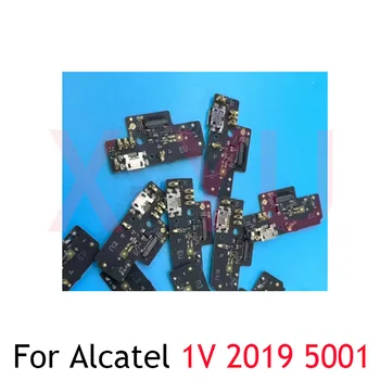 Alcatel 1V 2019 5001 5001d 5001A USB zaryadlash Dock Port Flex kabel ta'mirlash qismlari uchun