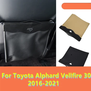 Avtomobil O'rindig'i Orqaga Osilgan Sumka Axlat Sumkasi Ushlagichi Orqa O'rindiq Toyota Alphard Vellfire Uchun Avtomatik Axlat Qutisi Axlat Sumkasi 30 2016-2021