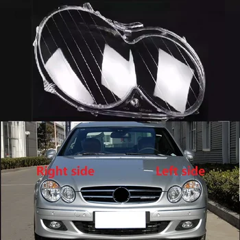 Benz CLK 2004 2005 2006 uchun avtomobil faralari qopqog'i plastik faralar linzalari shaffof qobiq asl abajurlar oynasini almashtiring