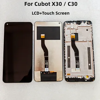 Cubot C30 LCD displey uchun Cubot X30 LCD displeyini almashtirish uchun 6,4 dyuymli Original displey o'rnatilgan