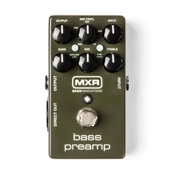 Dunlop MXR M81 Bass Preamp gitara effektli Pedal studiya sifatli to'g'ridan-to'g'ri