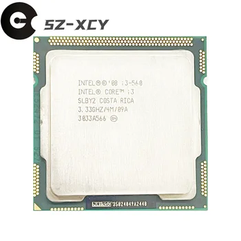 Intel Core i3-560 i3 560 3,3 gigagertsli ikki yadroli protsessor 4m 73 Vt LGA 1156