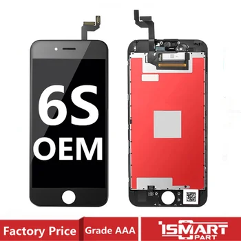 IPhone 6S uchun OEM LCD displey iPhone 6 6 Plus 6sPlus ekranini almashtirish uchun sensorli Raqamlashtiruvchi yig'ish