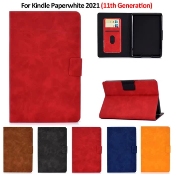 Kindle Paper uchun ingichka qopqoq oq 2021 Case Funda 11-Gen Etui Kindle Paper uchun to'liq uy-joy planshet qopqog'i oq 5 Case Coque 2021