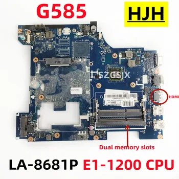Lenovo IDEAPAD G585 Notebook, kompyuter, ota uchun, QAVGE-LA-8681P AMD E1-1200 CPU DDR3: 90001087 100% sinovdan
