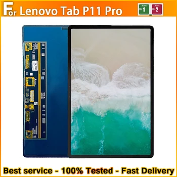 Lenovo Tab P11 Pro TB uchun Original-J706 J706F J716F J716 LCD displey sensorli ekran Digitizer montaj zaxira qismlari 100% sinov