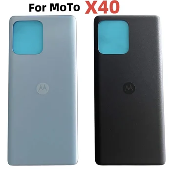 Motorola Edge X40 5G batareya qopqog'i uchun shisha orqa qopqoq orqa korpus paneli korpusini almashtirish XT301-5