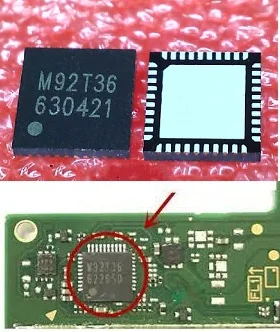 Nintendo kaliti / kaliti Lite /OLED M10T36 USB-C zaryadlovchi zaryadlash chipini almashtirish uchun 36 dona quvvatni boshqarish IC