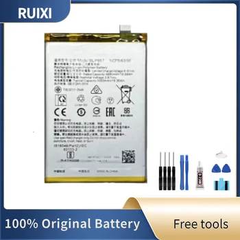 Ruixi Original zaxira batareyasi 5000mAh BLP957 Realme 10 uchun yuqori sifatli mobil telefon batareyalari + bepul vositalar