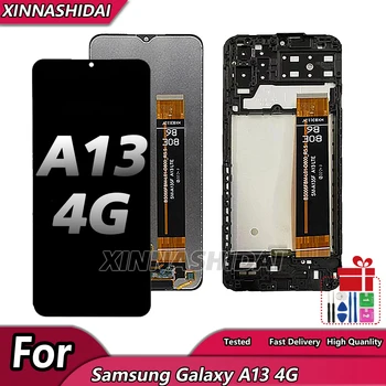 Samsung Galaxy A13 LCD sm-A135F displey SM-A135f/Samsung Galaxy A13 4G SM-A136U LCD zaxira qismlari uchun Ds sensorli ekran uchun