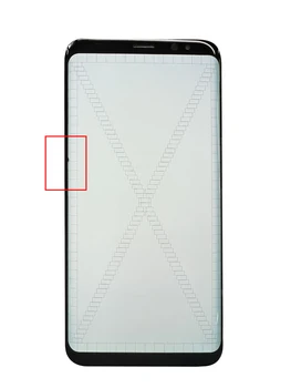 SAMSUNG Galaxy S8 G950F G950FD G9500 G950U LCD displey sensorli ekranli Raqamlashtiruvchi nuqson ekrani uchun yangi kichik nuqta /LineLCD displey