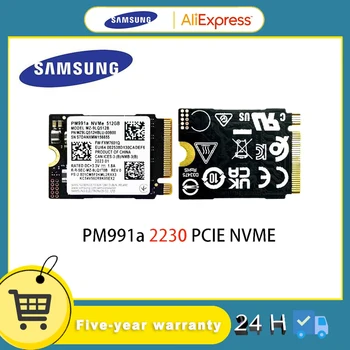 Samsung PM991a 1TB SSD M. 2 2230 Microsoft Surface Pro uchun ichki qattiq Davlat haydash PCIe PCIe 3.0x4 NVMe SSD 7+ Buxoriy pastki