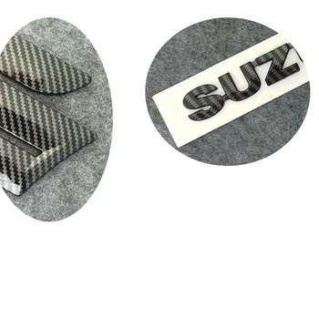 Suzuki tez Old orqa to'siq harf so'z orqa magistral ABS plastik Chrome kumush plita Avto Nishon yorliq uchun Fit