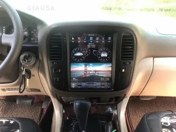 Toyota Land Cruiser lc100 uchun 1998-2002 Lexus LX470 2002-2007 GPS navigatsiya Android avtomobil Radio Stereo HeadUnit Multimedia pleer