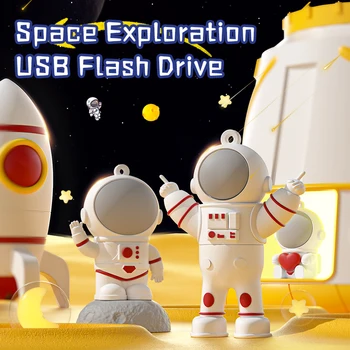 U & H V031 USB flesh-Disk astronavtlari pendrive portativ qalam haydovchi kaliti 4GB/8GB/16GB/32GB/64GB/128GB ish stoli uchun Noutbuklar yangi