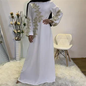 Vestidos Eid Mubarak Robe Femme Abayas Ramazon Kaftan Dubay Abaya Turkiya Musulmon Ayollar Hijob Kiyim Islom Kaftan Marocain Liboslari